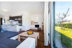 Queen Beach Resort апартаменты Апартамент 2 – Apartman 2 фото 4