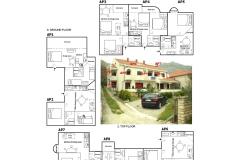 Villa Kristina апартаменты Апартамент 3 – AP5,AP7 фото 1