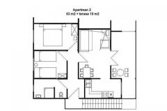 апартаменты Mira Апартамент 2 – Apartman 2 фото 1