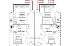 апартаменты Villa Marija Апартамент 2 – AP3/AP4 фото 2