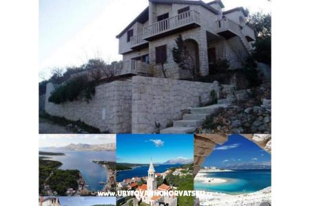 апартаменты Villa Dragica остров Брач Хорватия