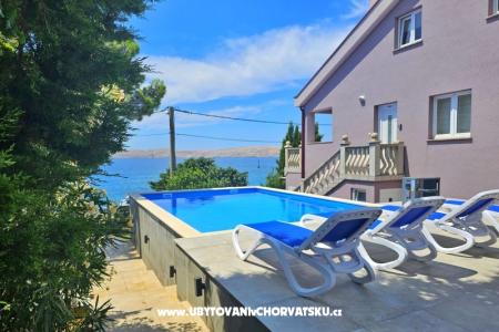 Beachfront апартаменты Baricevic wit Карлобаг Хорватия
