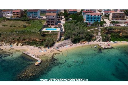 Pool apartments Pag остров Паг Хорватия
