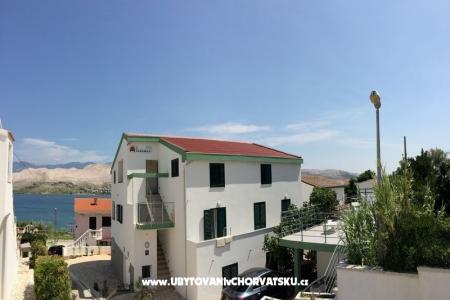 Vila Lunamar остров Паг Хорватия