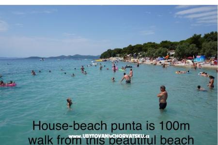 Beach дом Punta Пакоштане Хорватия