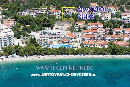 апартаменты NEDE Тучепи Хорватия