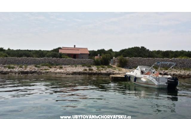 Robinzon house Kornati-Gangaro – Проживание остров Муртер, Хорватия
