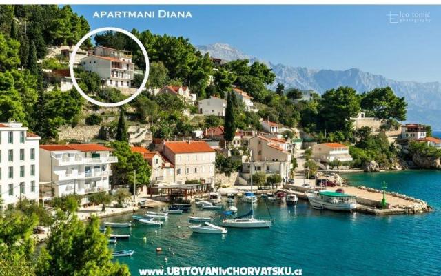 апартаменты Diana – Проживание Омиш, Хорватия