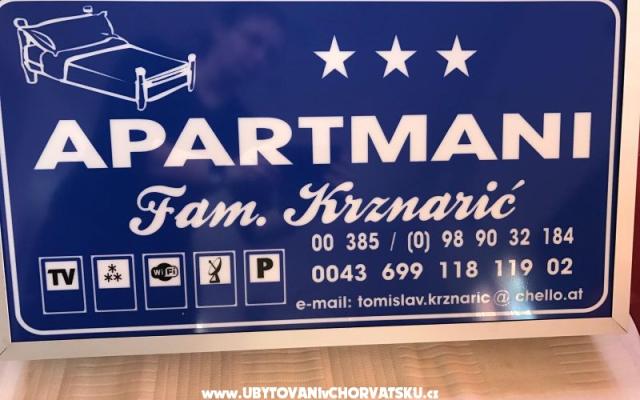 апартаменты Krznaric – Проживание остров Вир, Хорватия