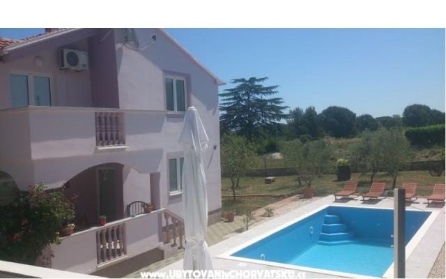 апартаменты with swimming pool-Crno – Проживание Задар, Хорватия